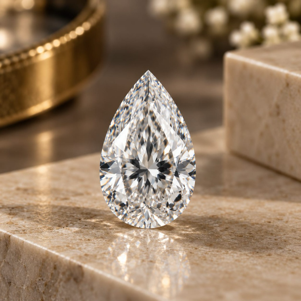 Pear Diamond